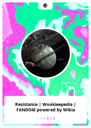 Resistance | Wookieepedia | FANDOM powered by Wikia