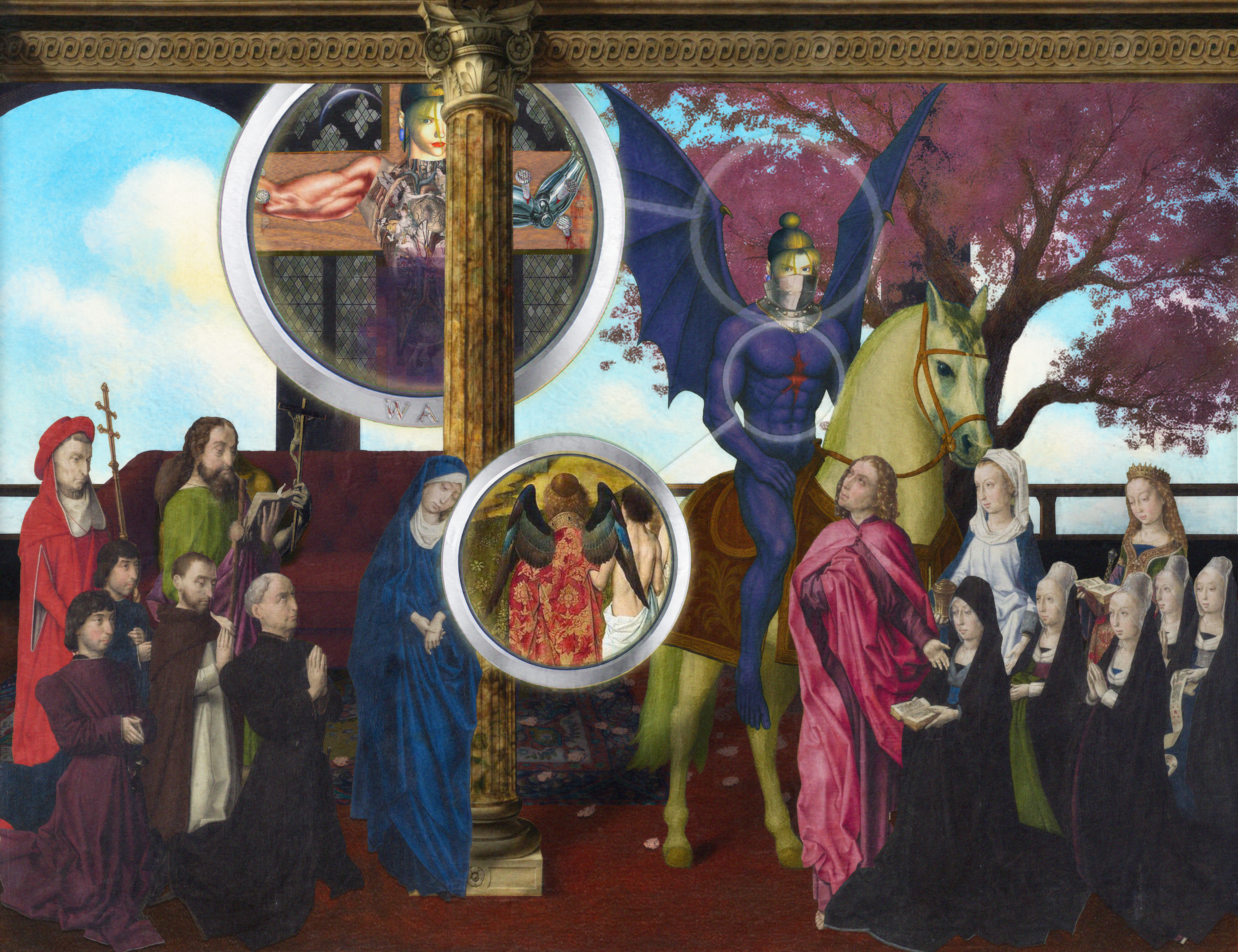 The Pilgrim’s Living Room Crucifixion; Mona Lisa Hyper-Gamble #120