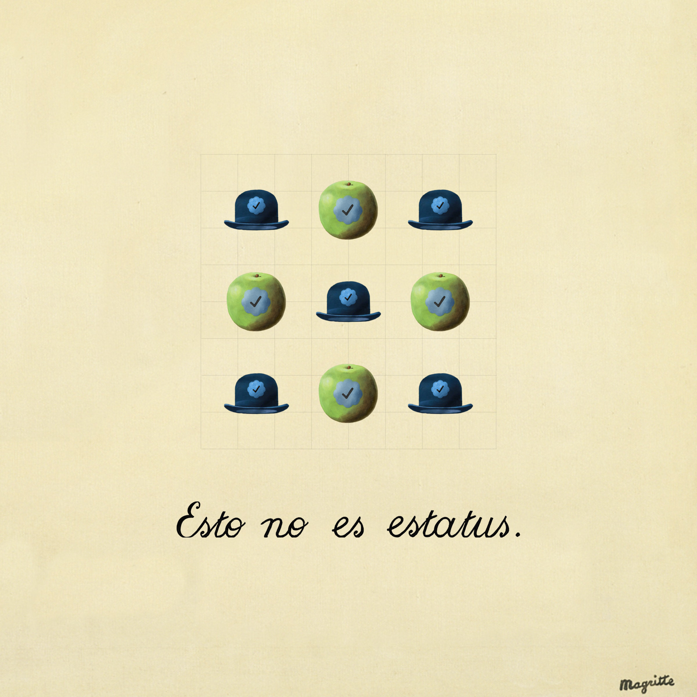 Magritte Checks #2609