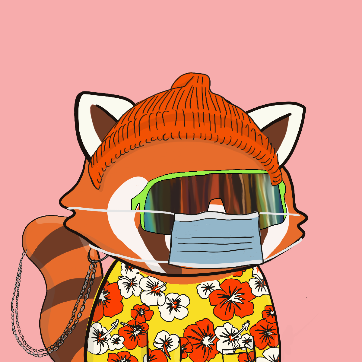 Okay Red Panda #7304