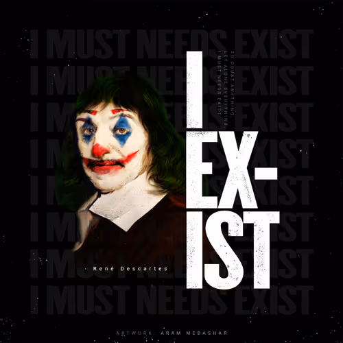 Rene Descartes as Joker