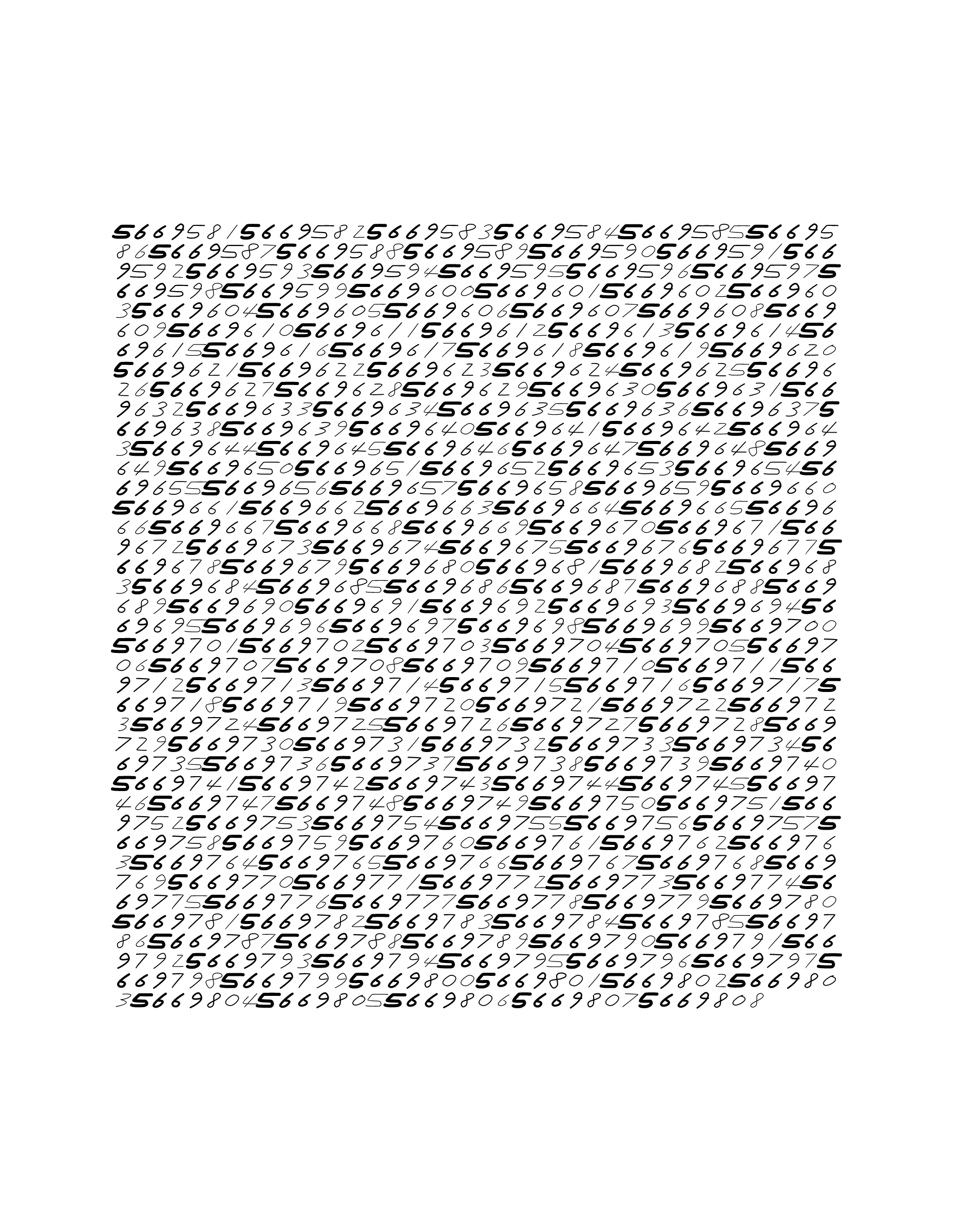Endless (5,607,250 to Infinity) #192