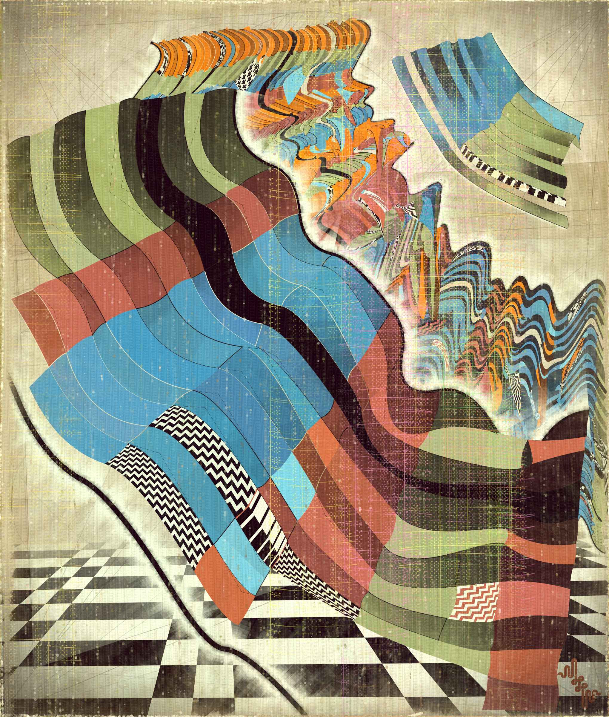 Amplitudes of Canvas #329