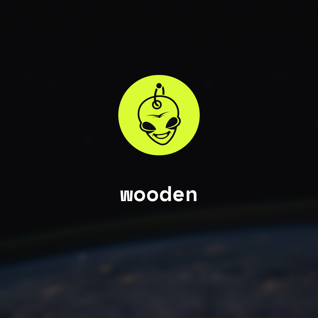 wooden