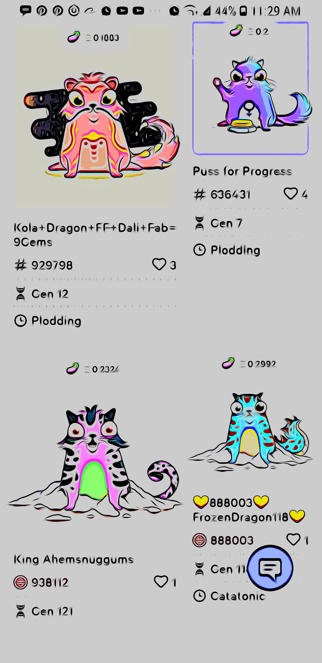 Cryptokitties Pics