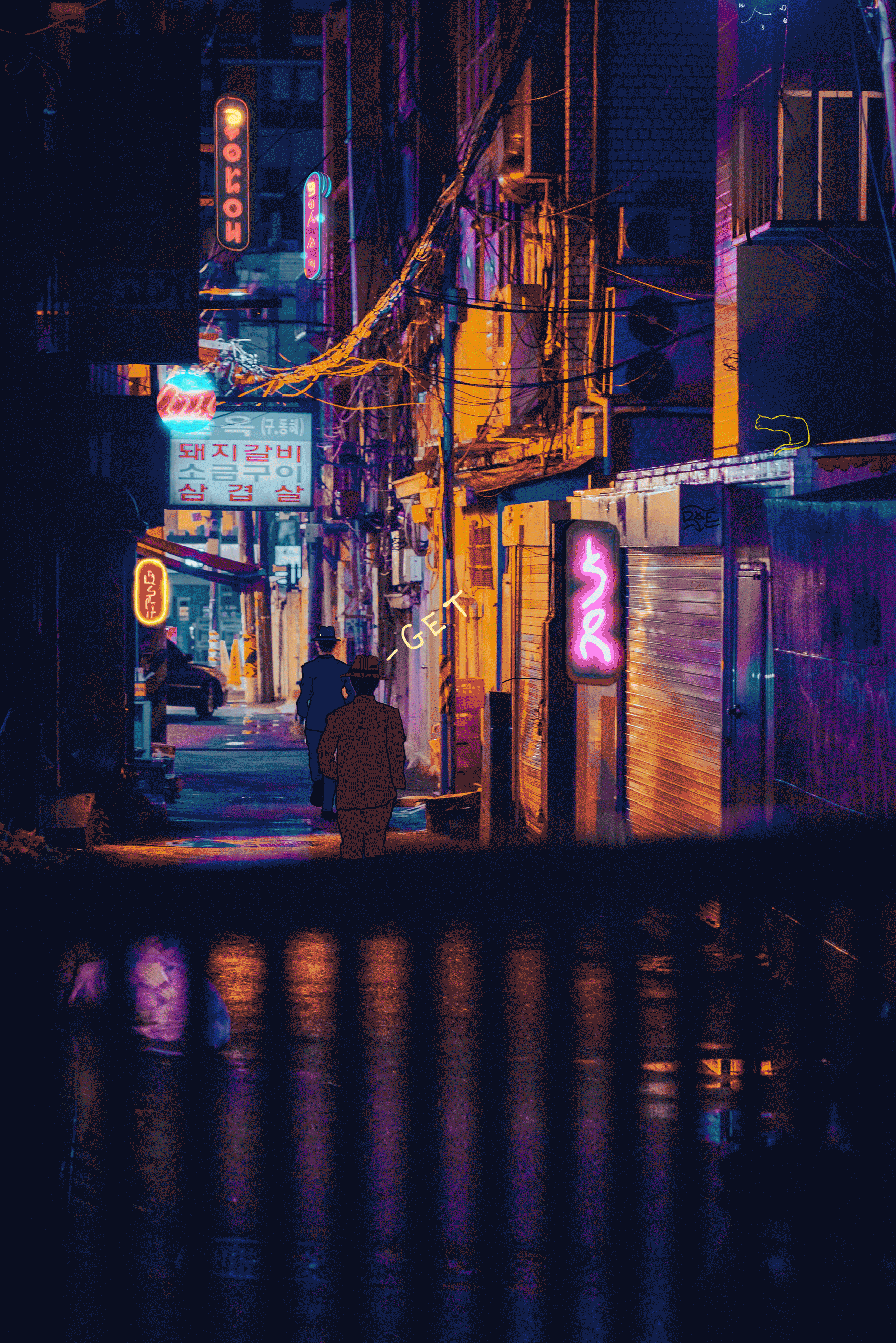 Neon Goyangi Noir - Scene 1