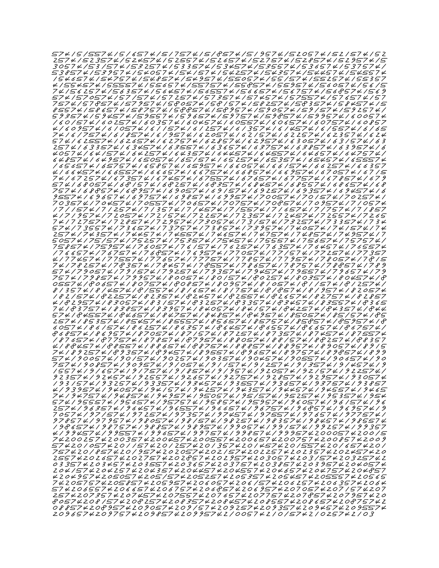Endless (5,607,250 to Infinity) #439