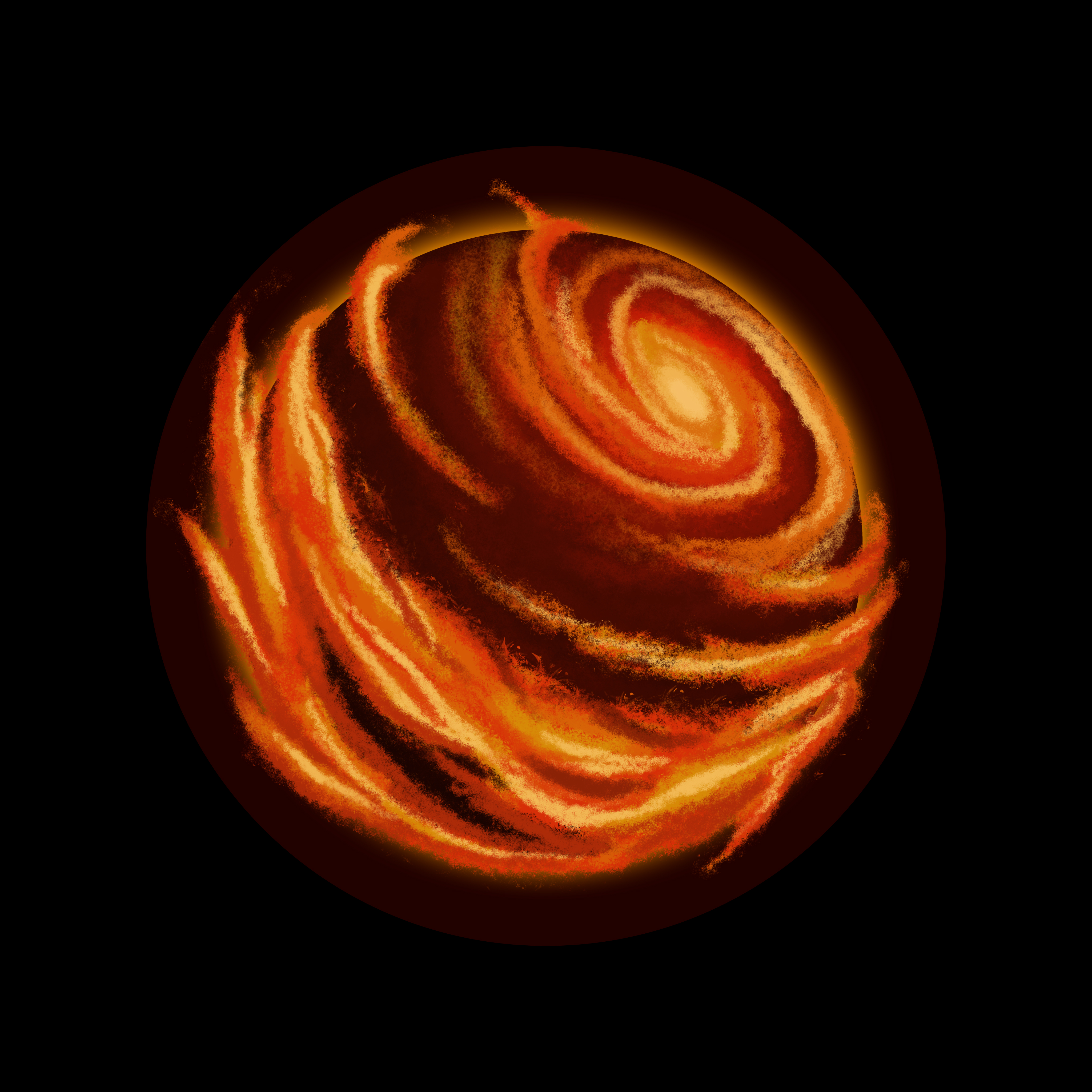 Heroic Fire Orb - #677