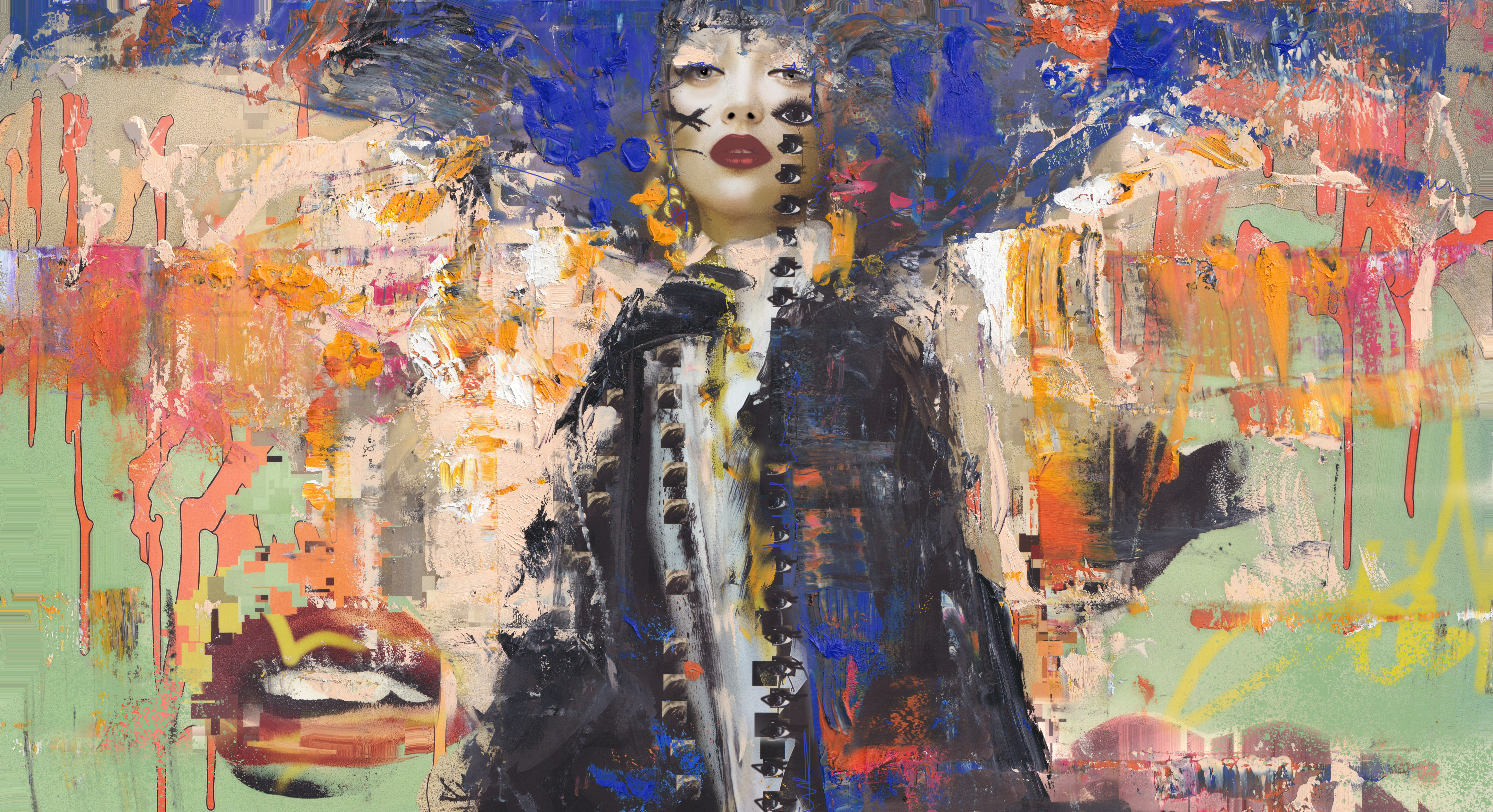 EYES OF THE COURT — Miss AL Simpson, Scottish cryptoartist