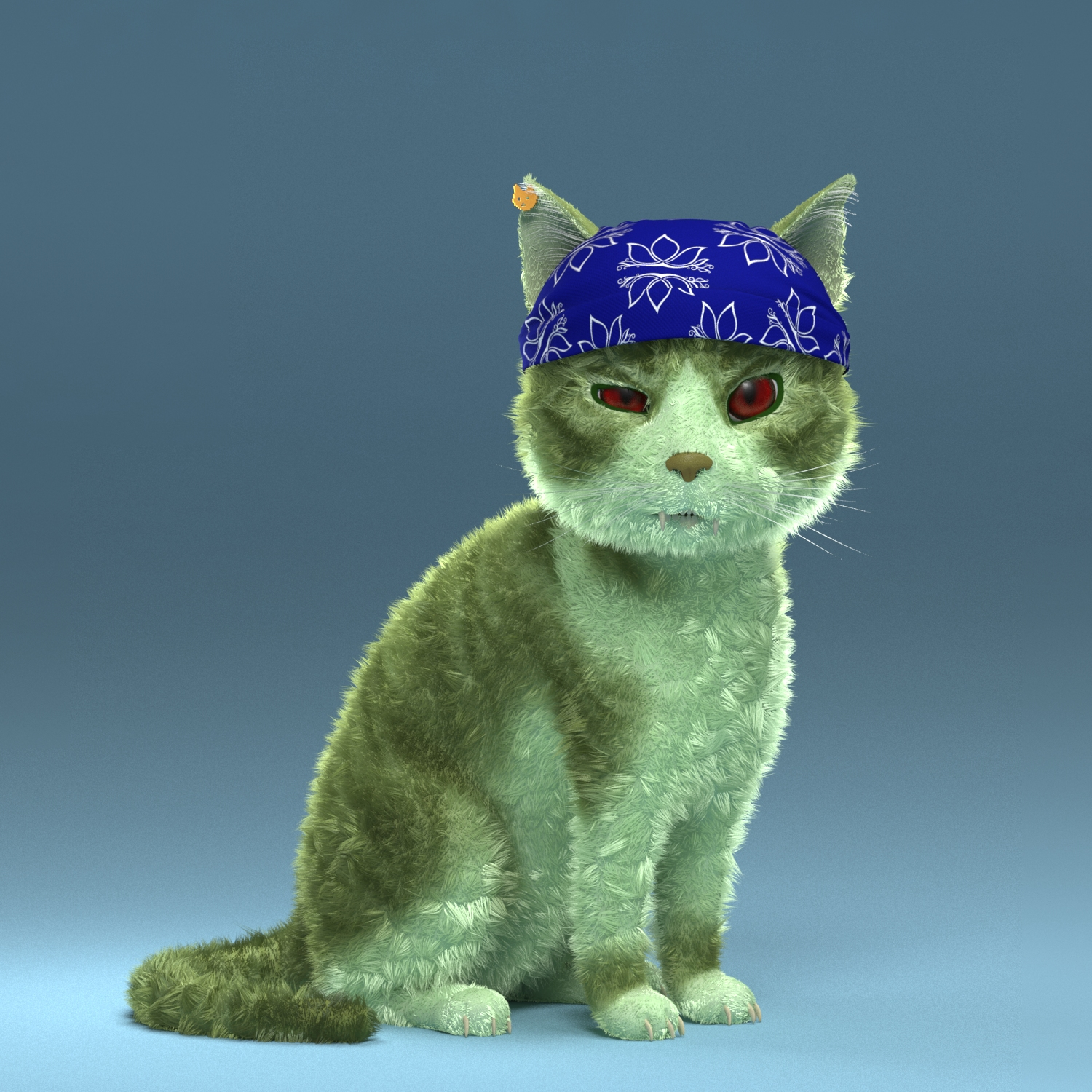 Fluffy PunkCat #2424