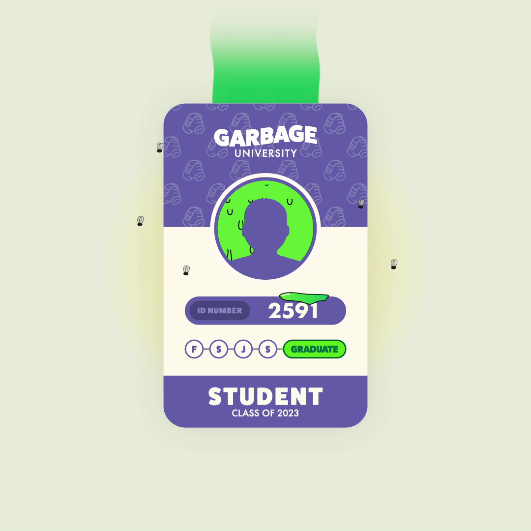Garbage University Student ID: 2591