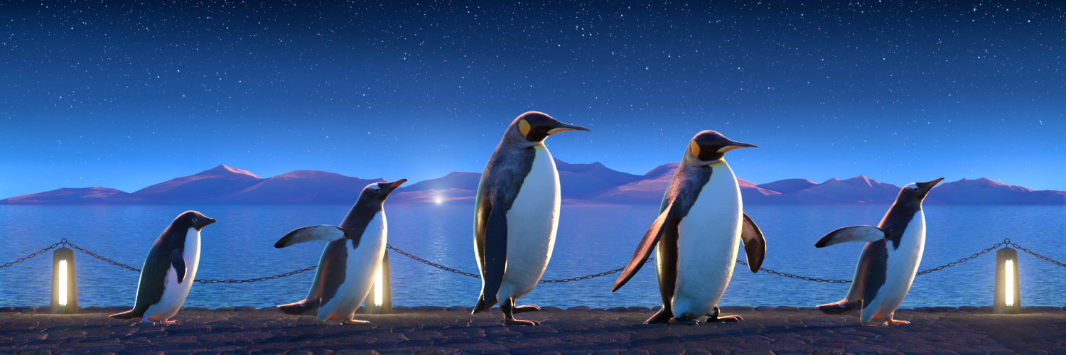 Five Penguins #2963