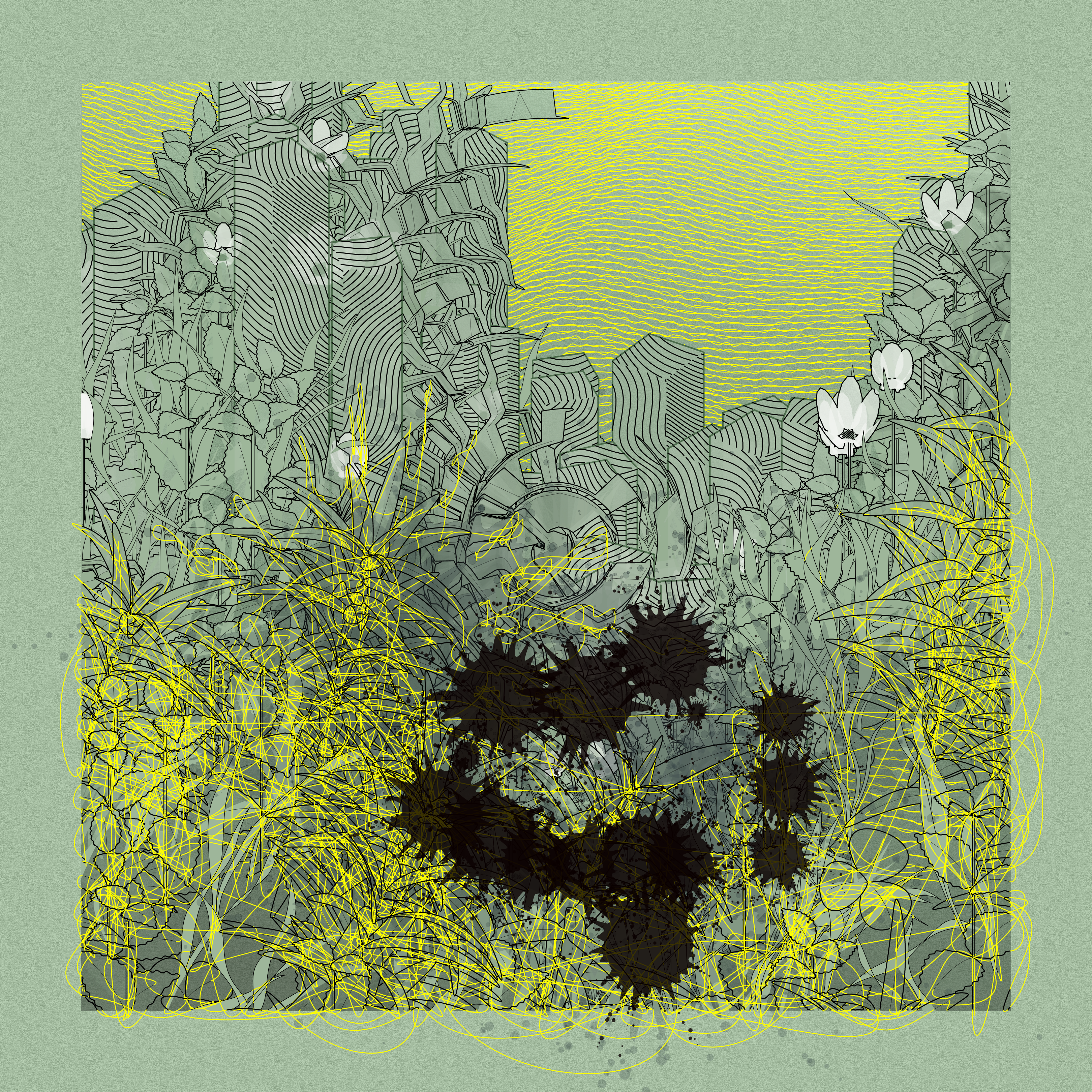 Landscape with Carbon Capture #4883