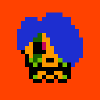 Kawaii SKULL #6794