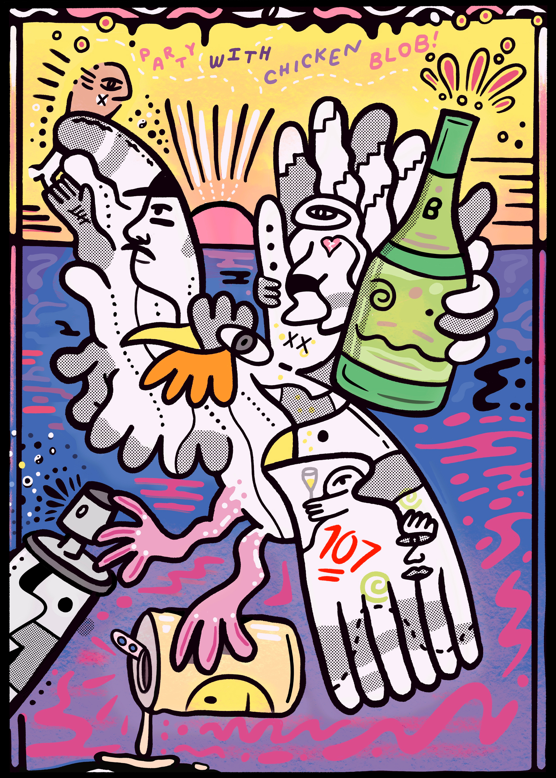 Chicken Blob #12/20