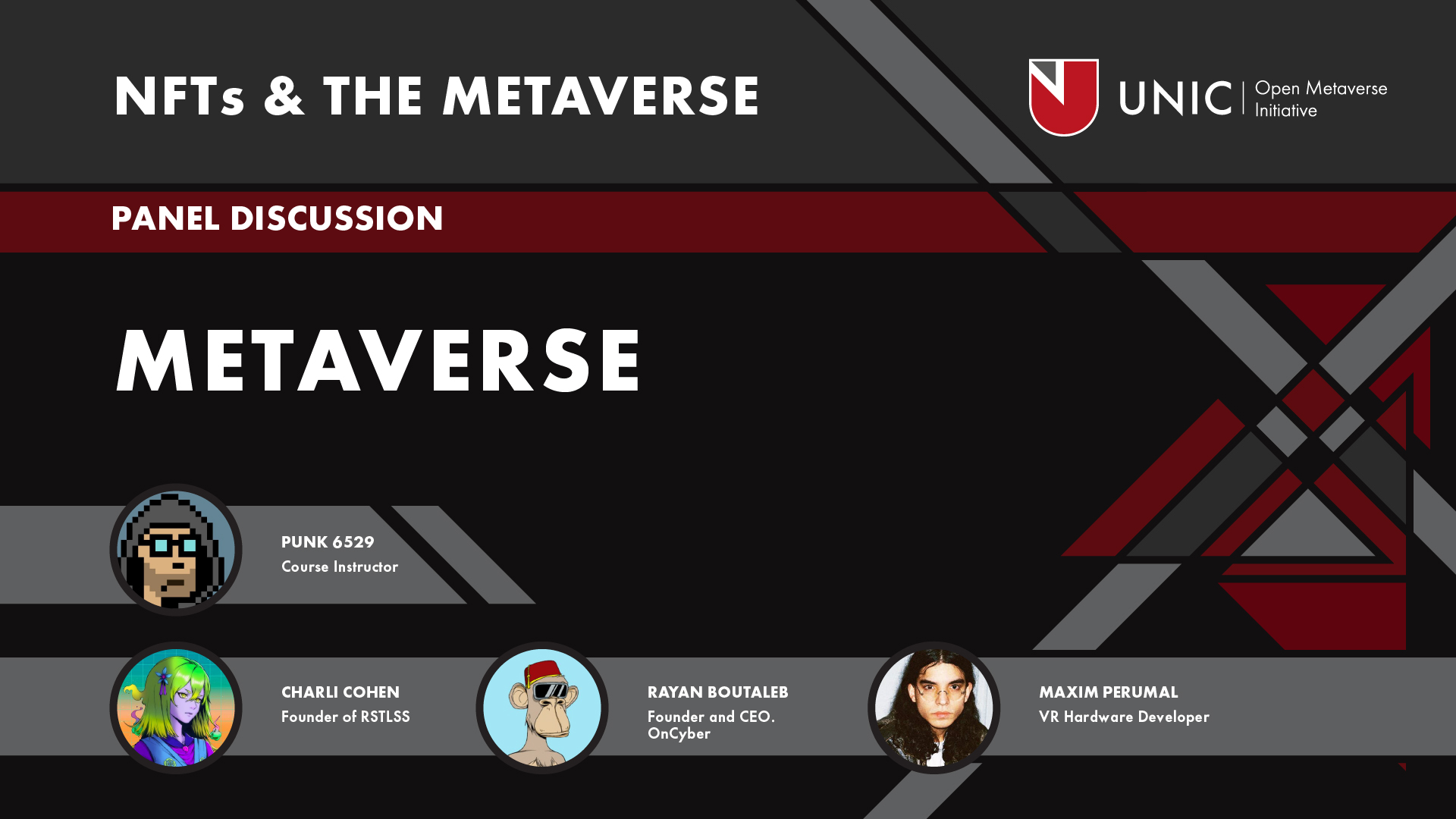 Panel Video: Metaverse Panel