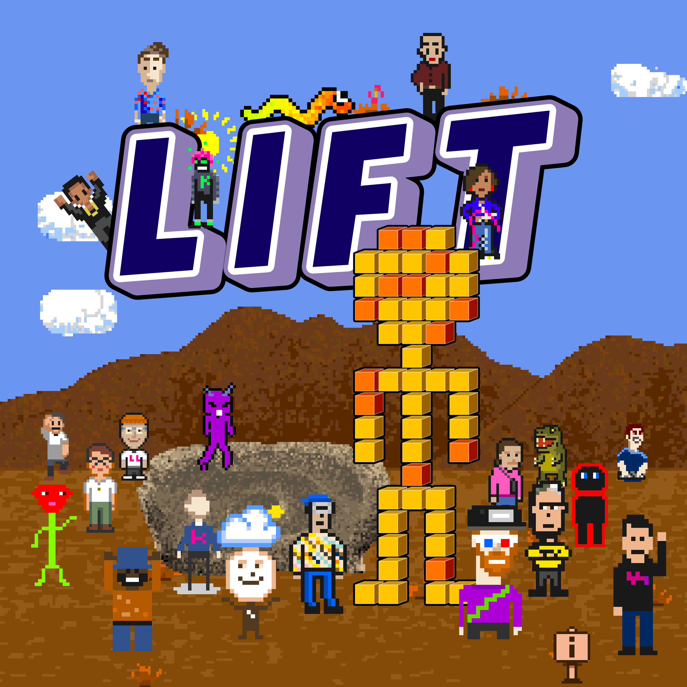 LIFT (a self portrait) #906