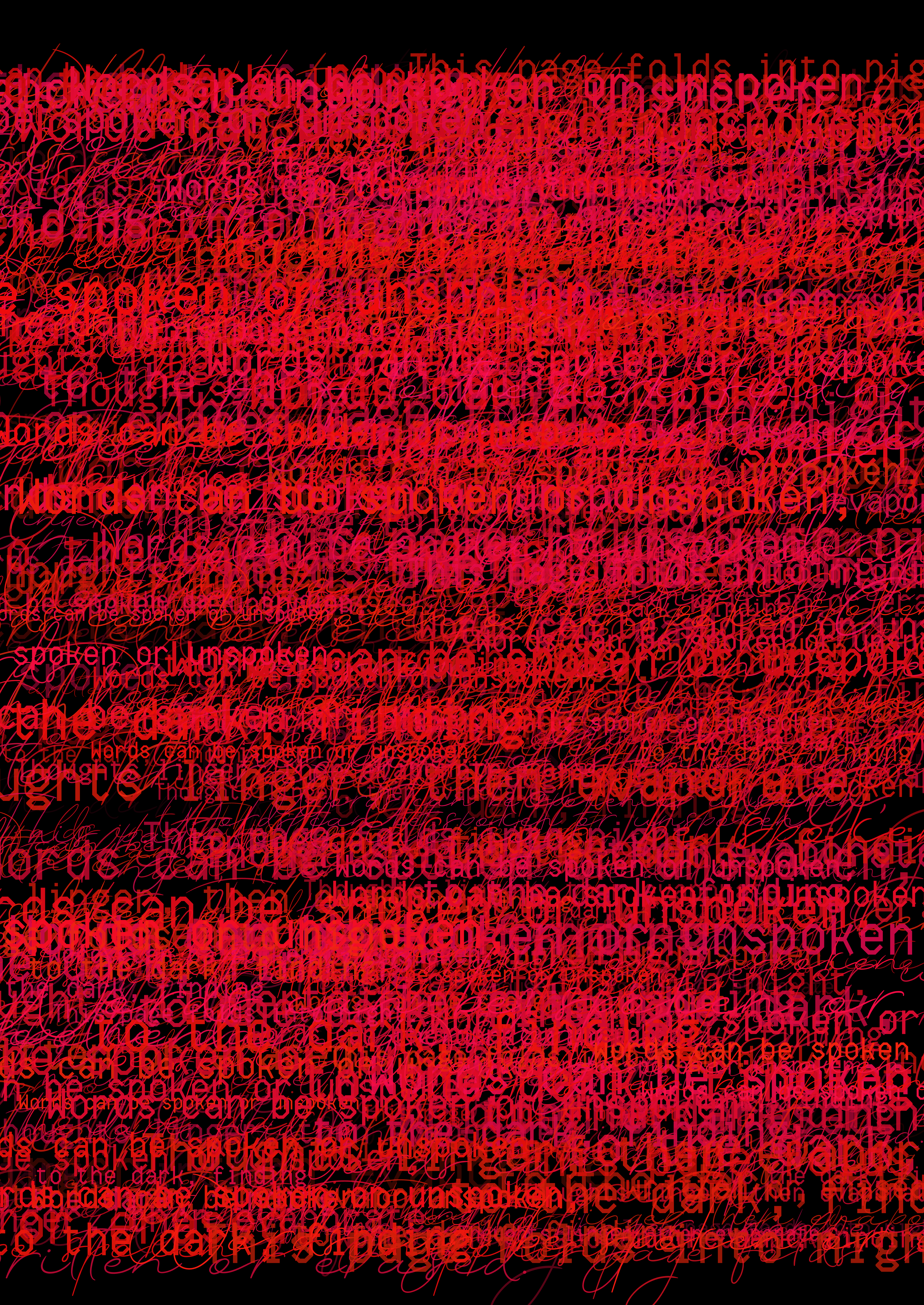 WORDS BEYOND WORDS #210