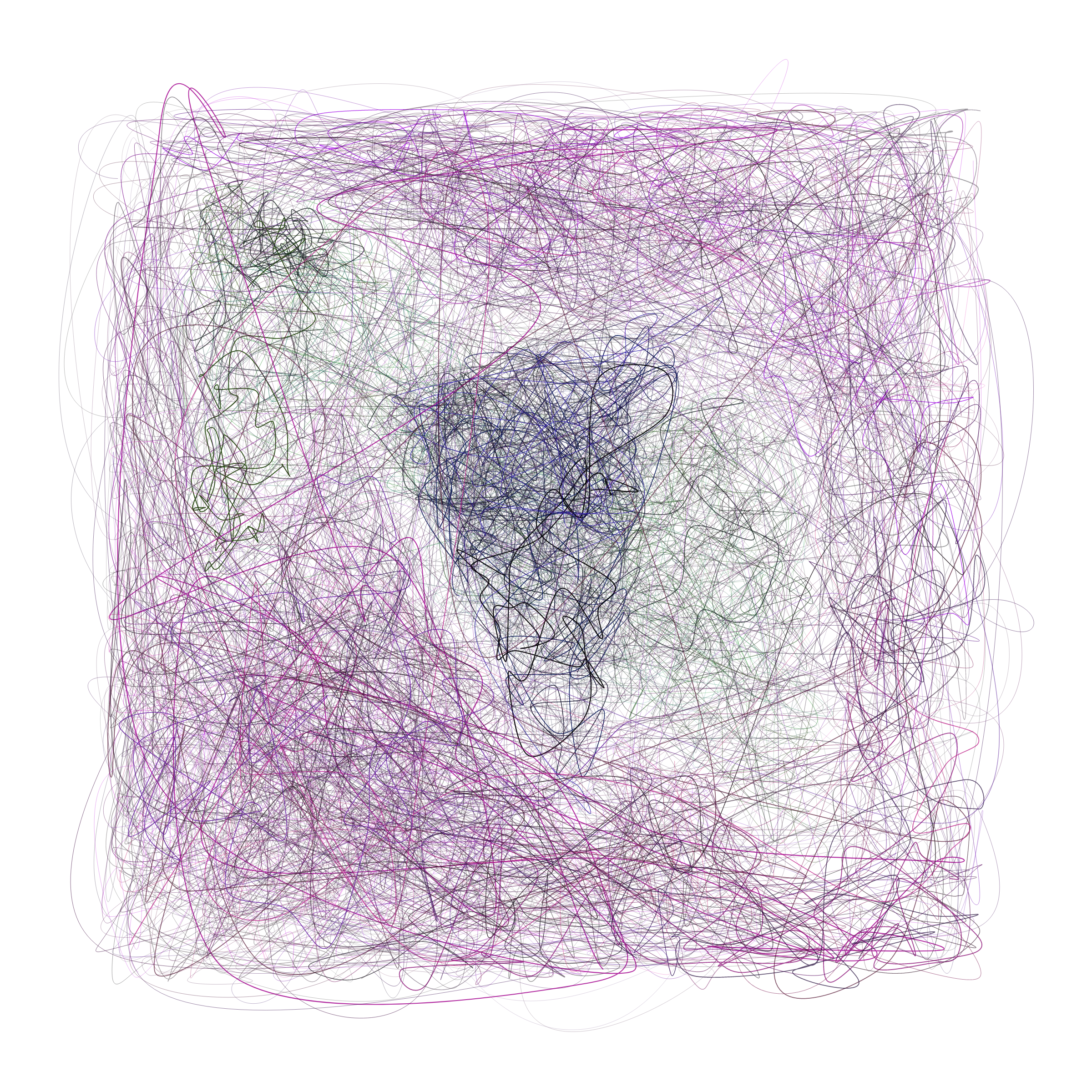 Scribbled Boundaries #10