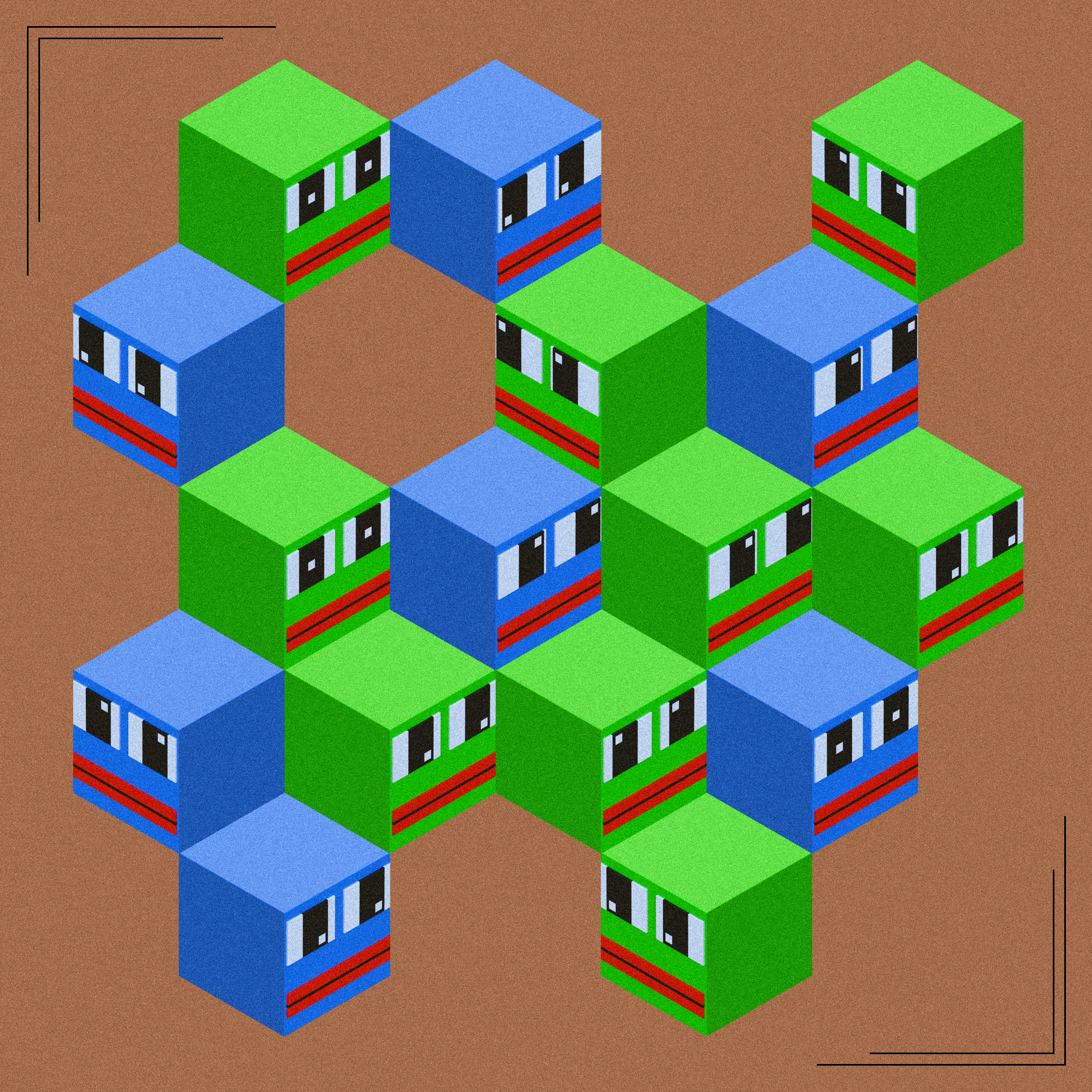 Isometric Pepe #32