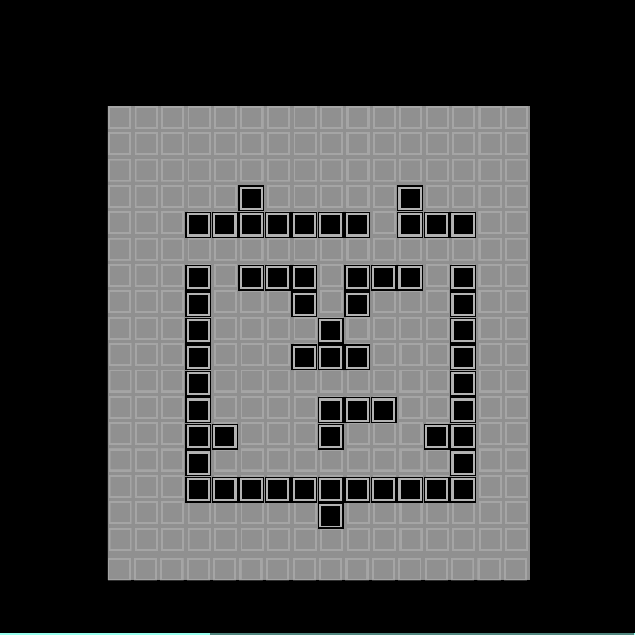 8-bit Block Face #7998