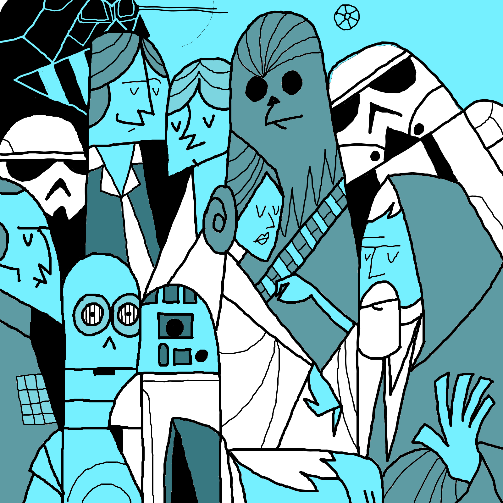 Star Wars-the Last Supper i – Art Gobbler Page 4085