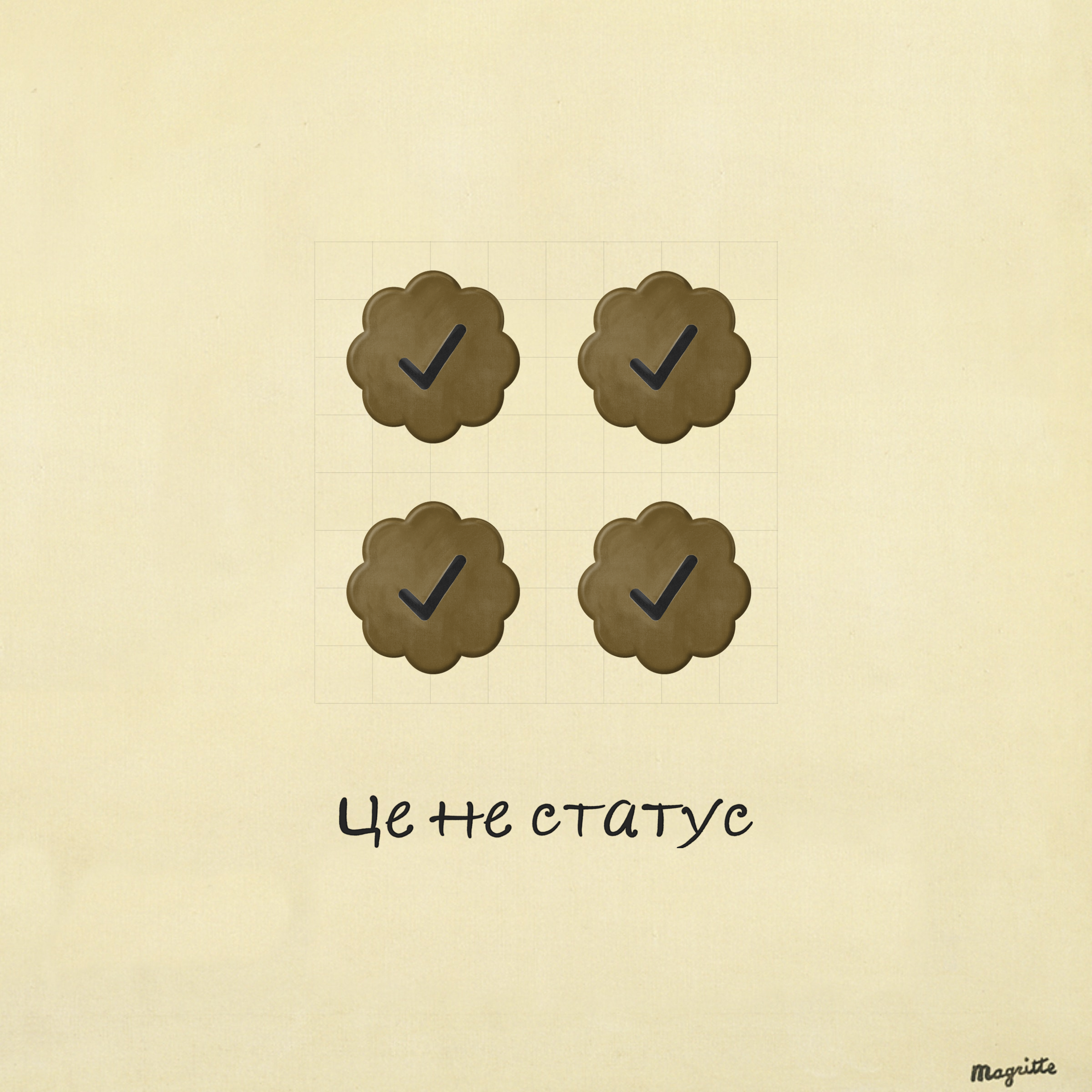 Magritte Checks #2957