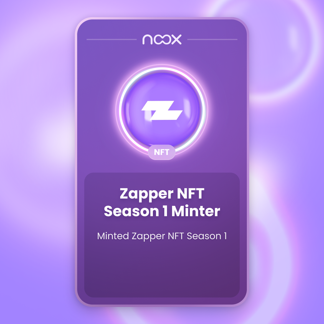 Zapper NFT Season 1 Minter