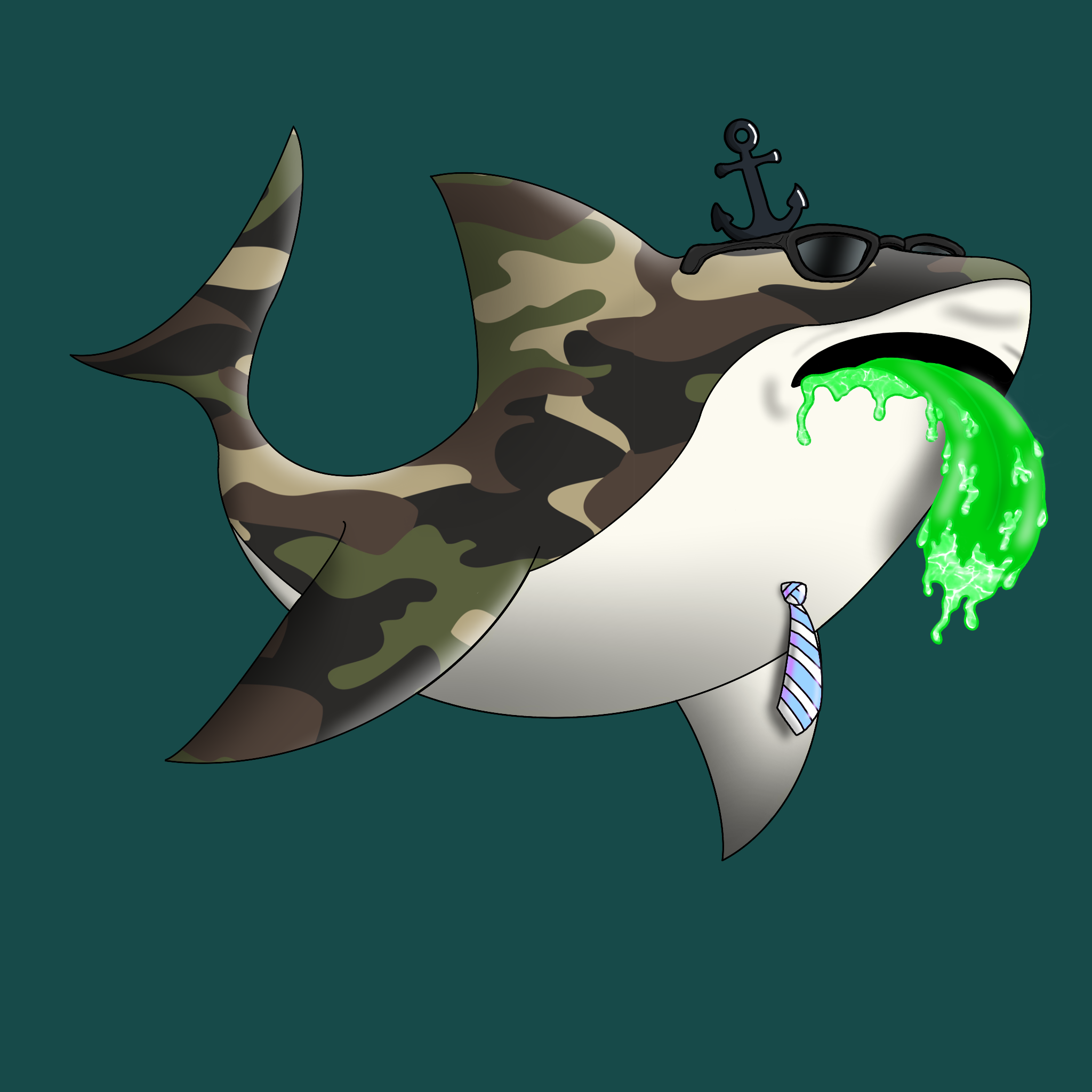 Wavy Shark #5557