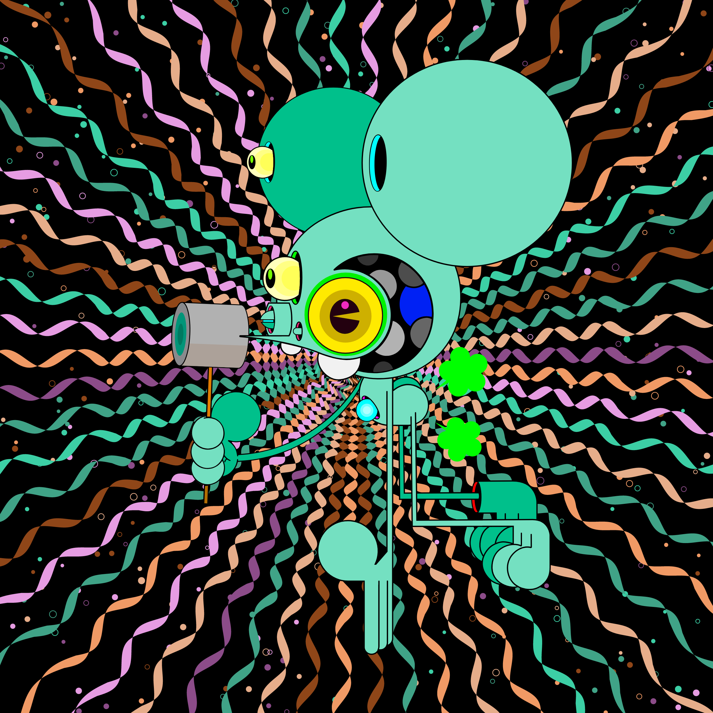 Neogen Space Monkeys #2477
