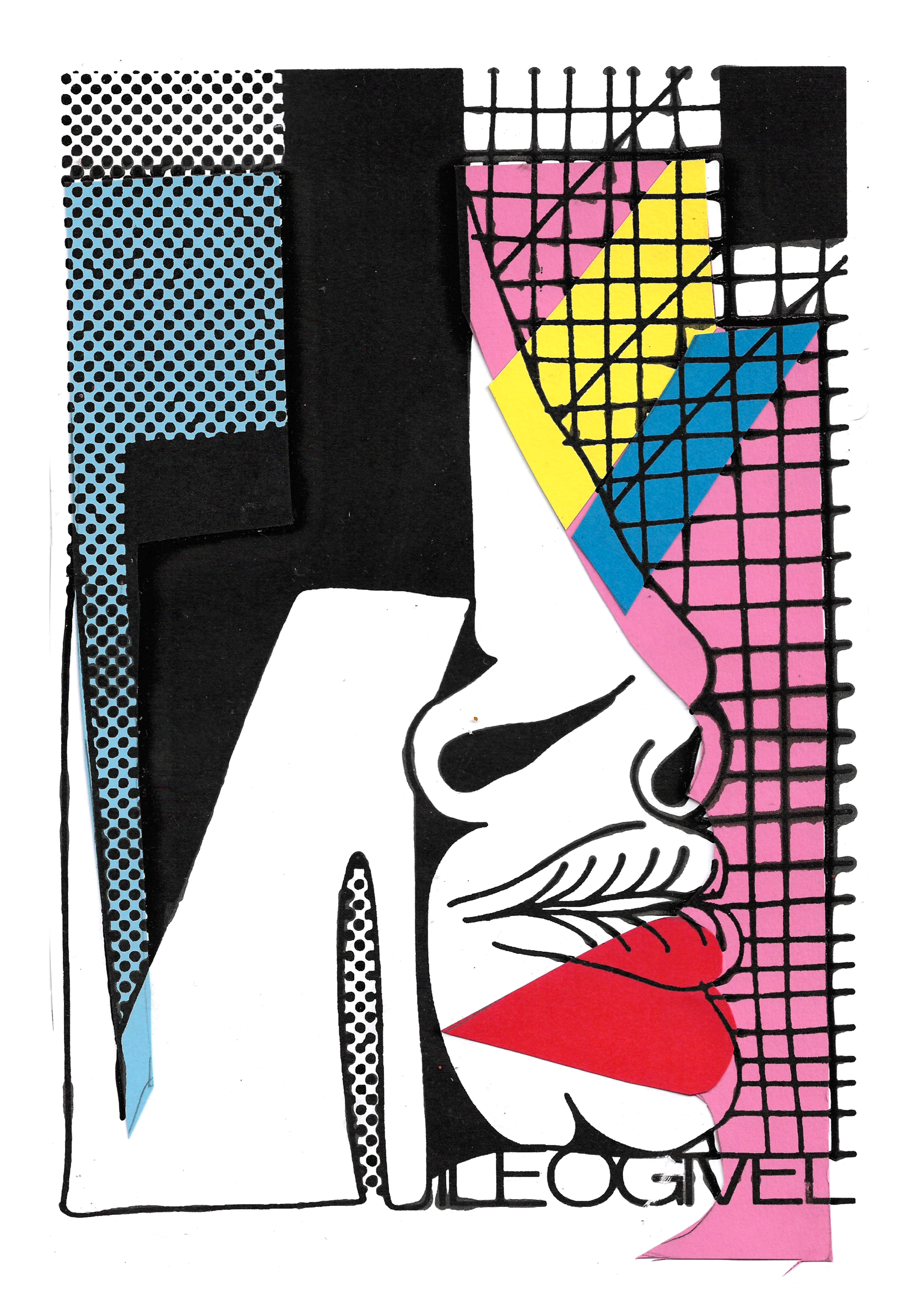 COLLAGE + SILK #1