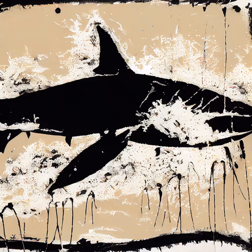 Abstract Shark by Kimi #250