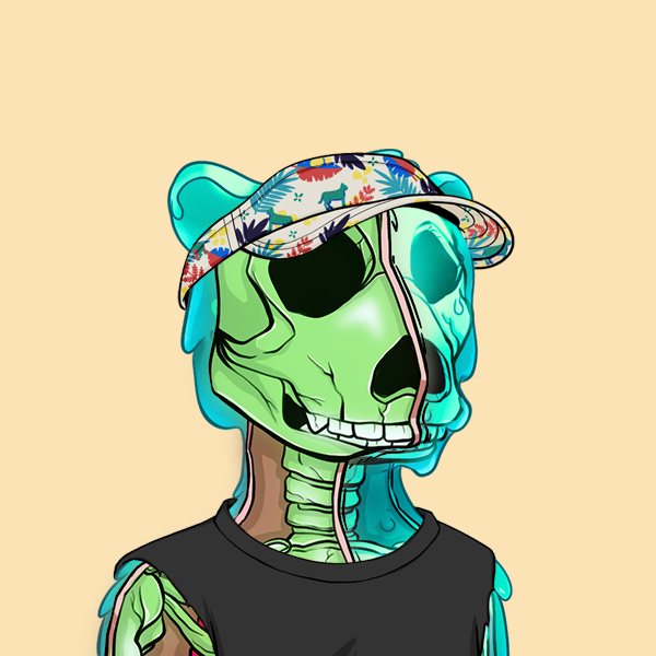 Zombie Okay Bear #1238