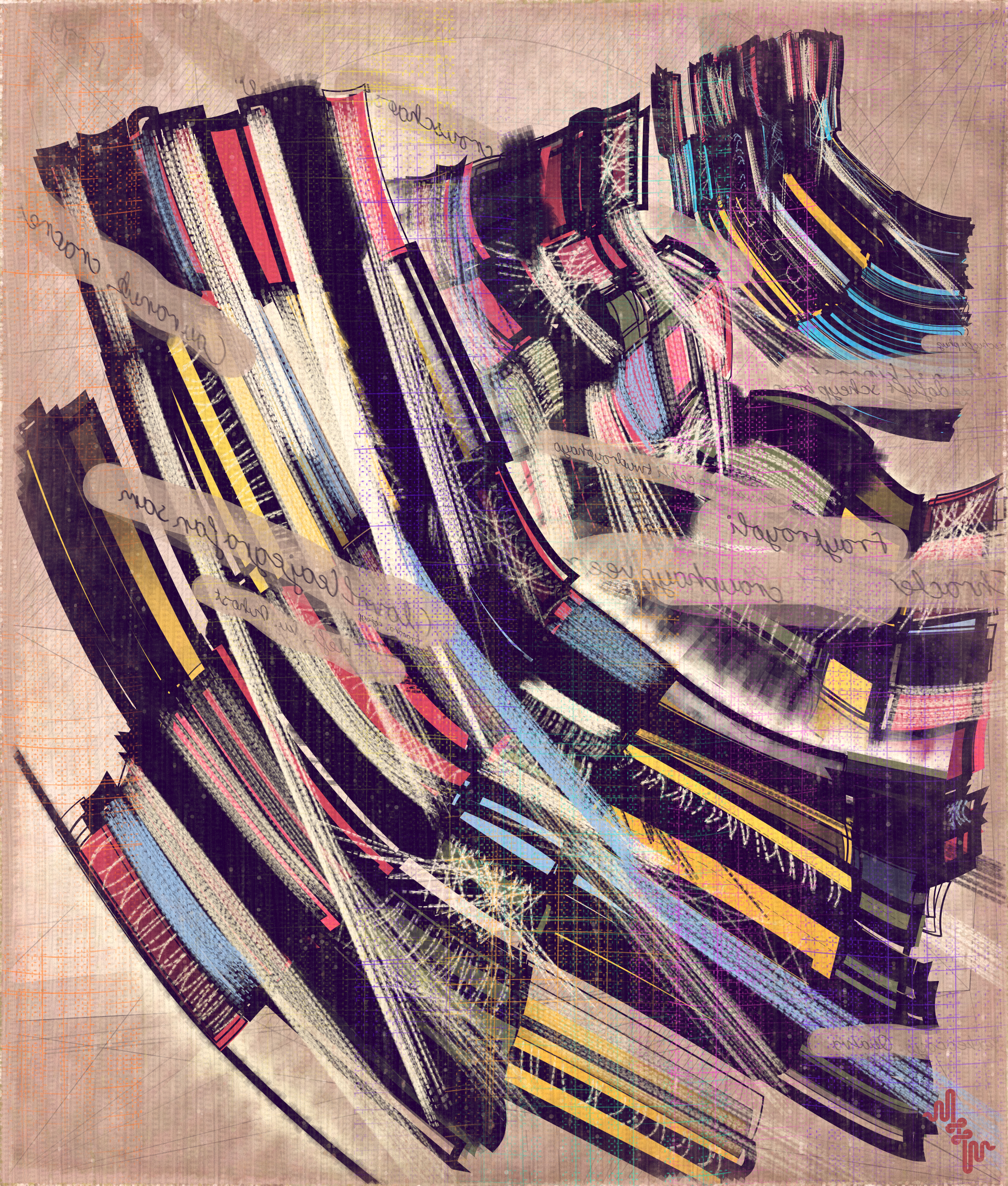 Amplitudes of Canvas #7