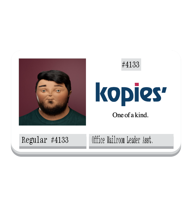 32.5 Ⓡ / week, Kopies