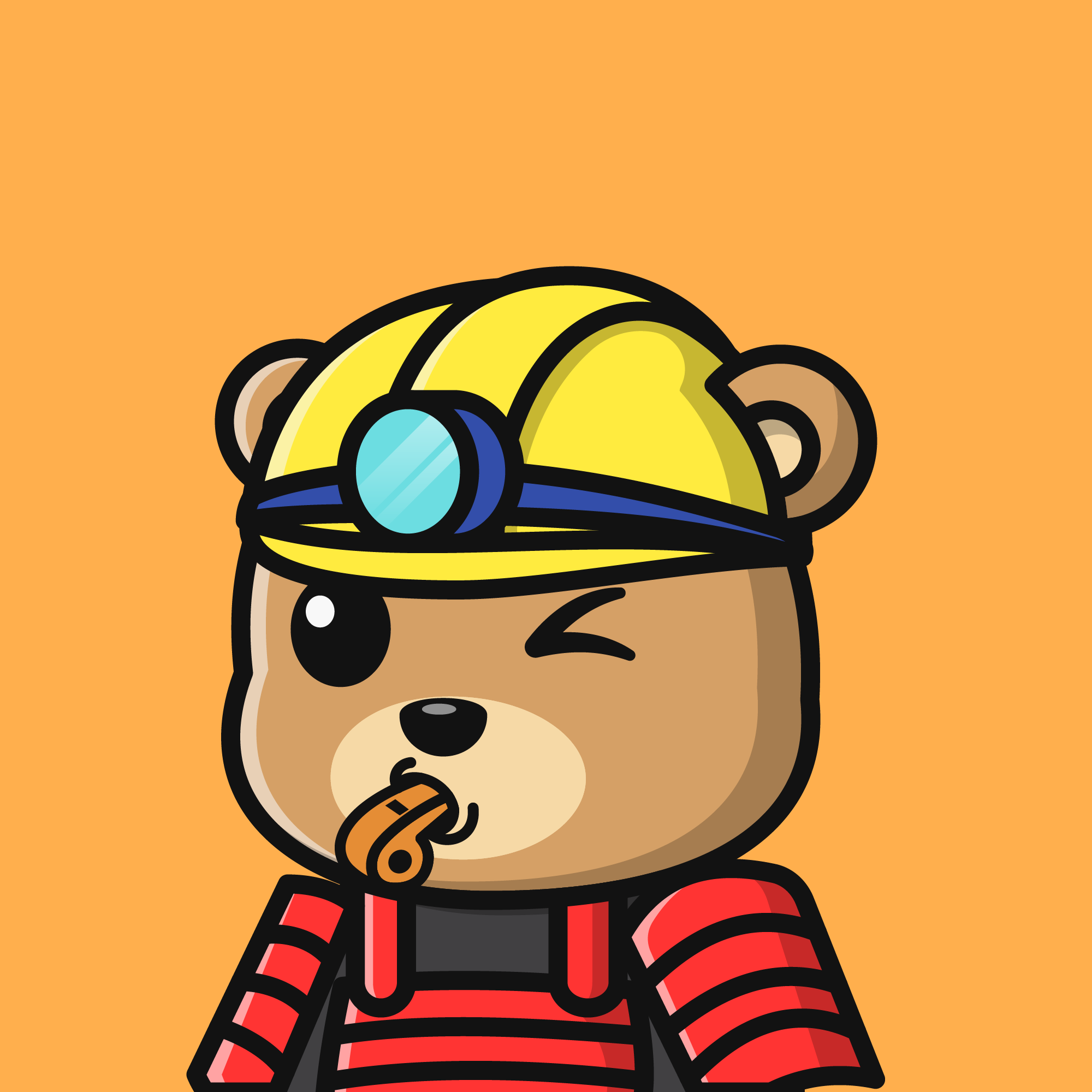 Summer Bear #3184