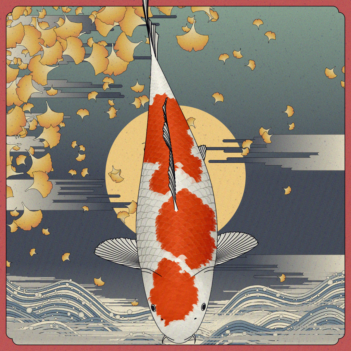Carp and Seasons #8632