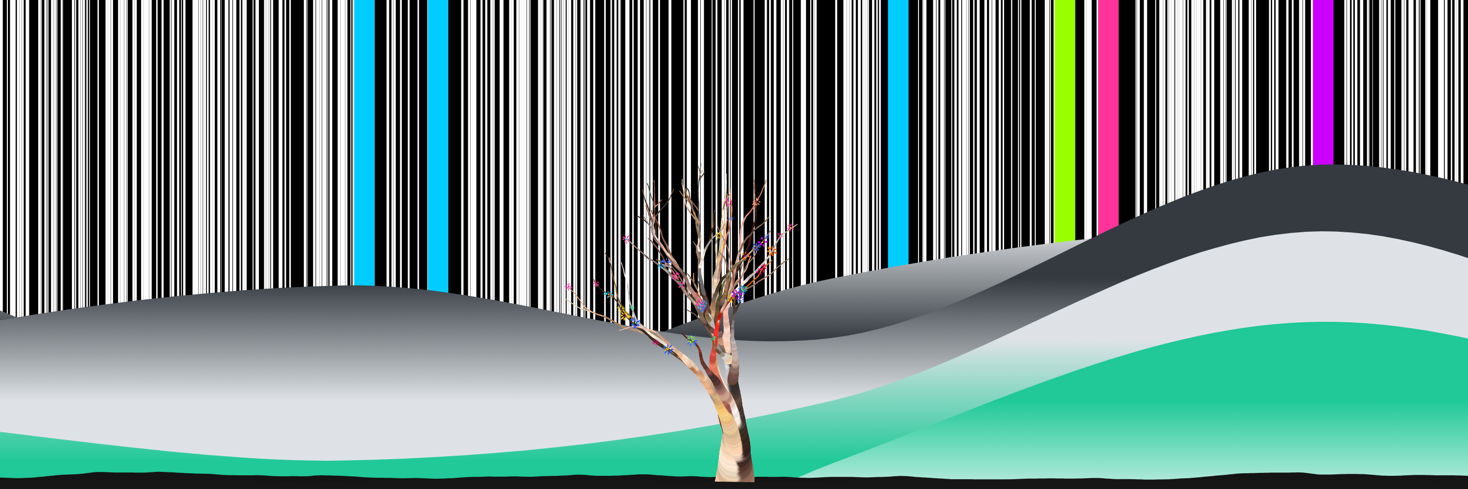 Coded Flowering Banner #030