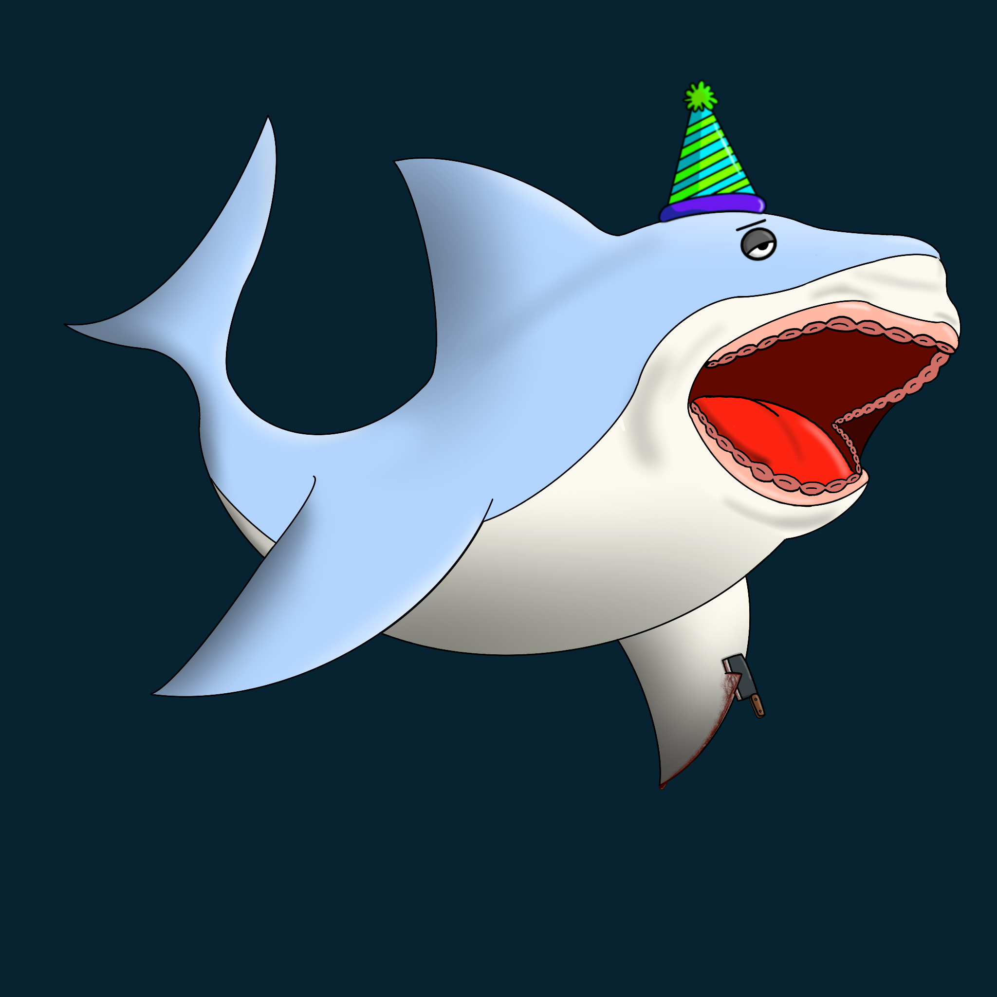 Wavy Shark #5553