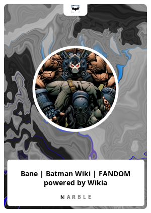 Bane | Batman Wiki | FANDOM powered by Wikia
