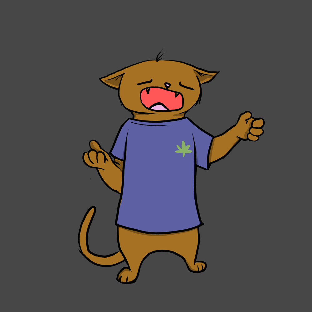 Blazed Cat #7742