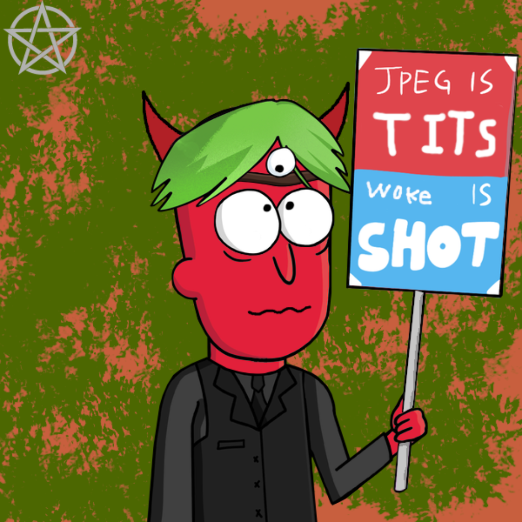 Satan Loves NFTees #2784