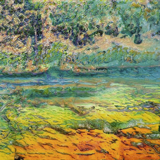 Latent Space of Landscape Paintings #1