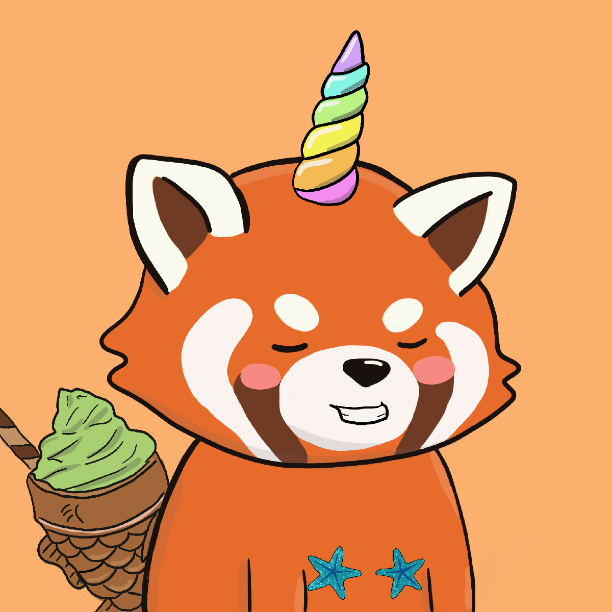 Okay Red Panda #6722