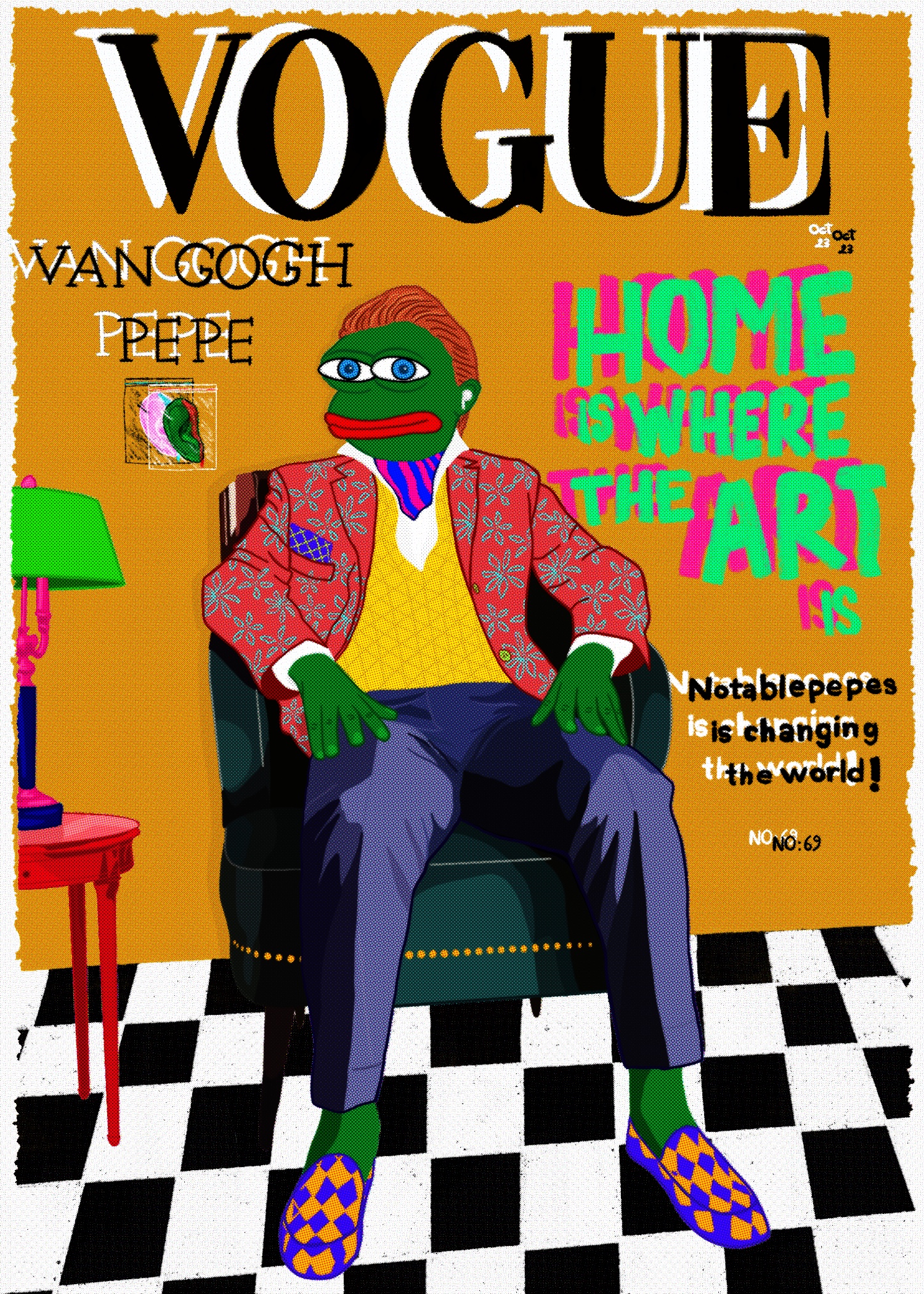 VOGUE VAN GOGH PEPE