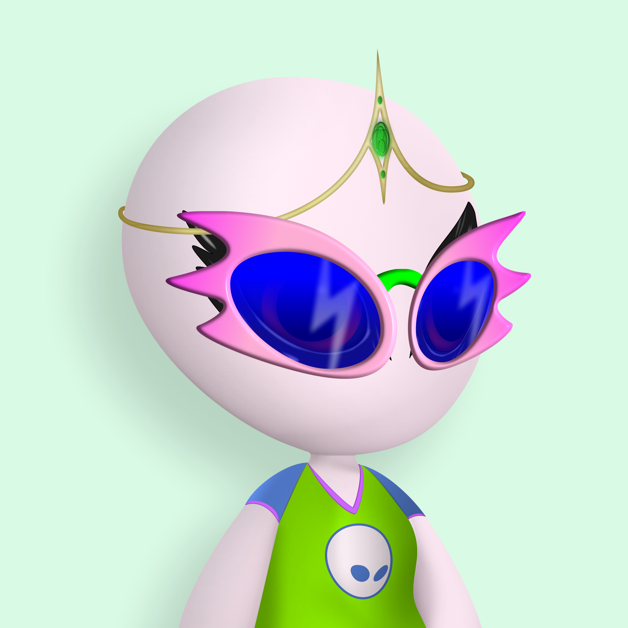 Alien Girl 133