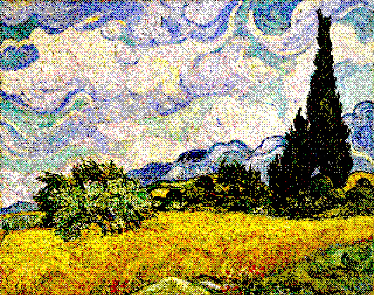 QUINTESSENCE #23 - Vincent van Gogh, Wheat Field with Cypresses