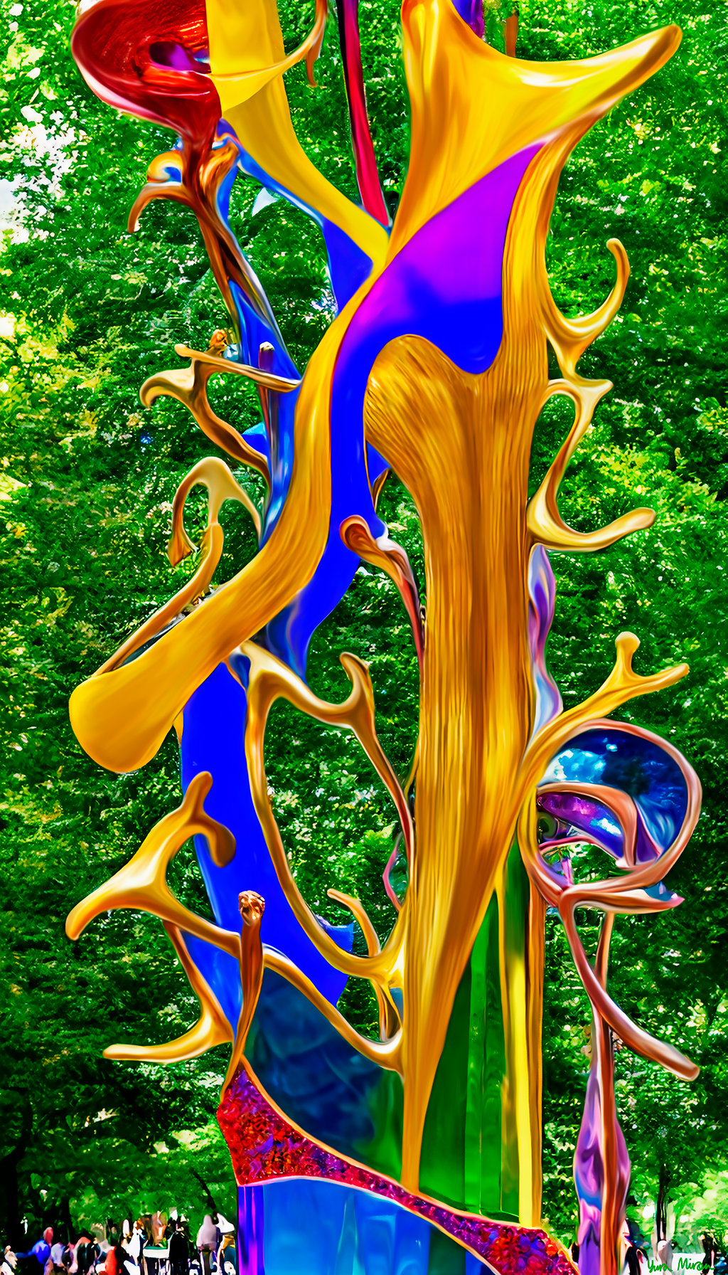 NYC Glass Art #3