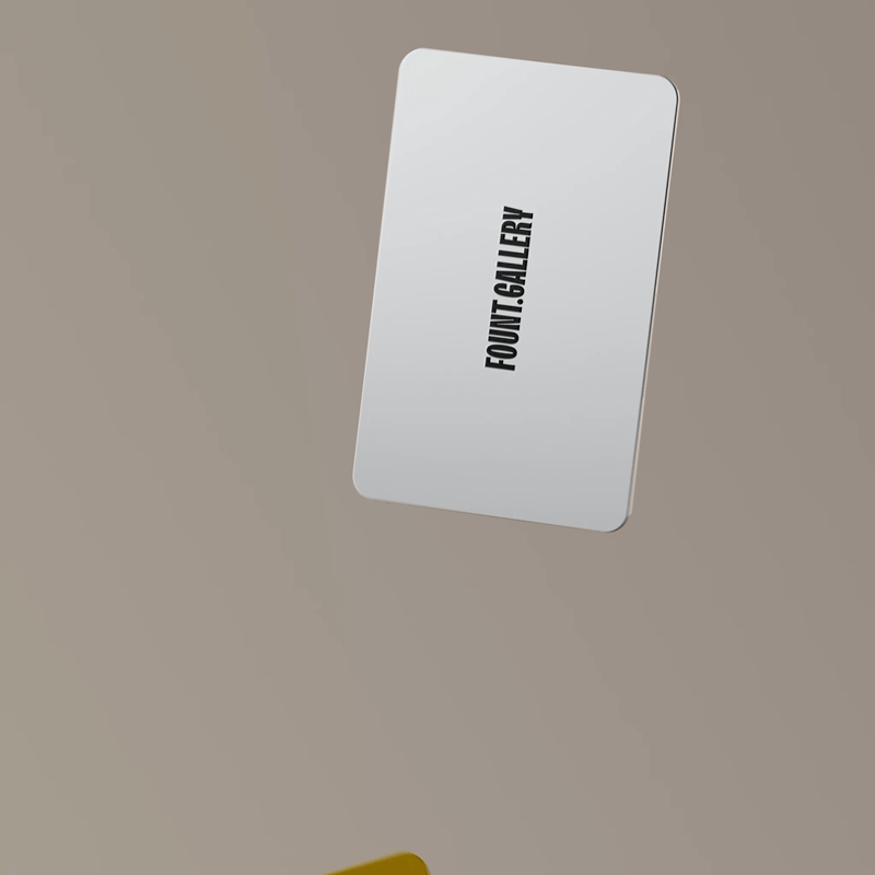 Fount Gallery Patron I Card