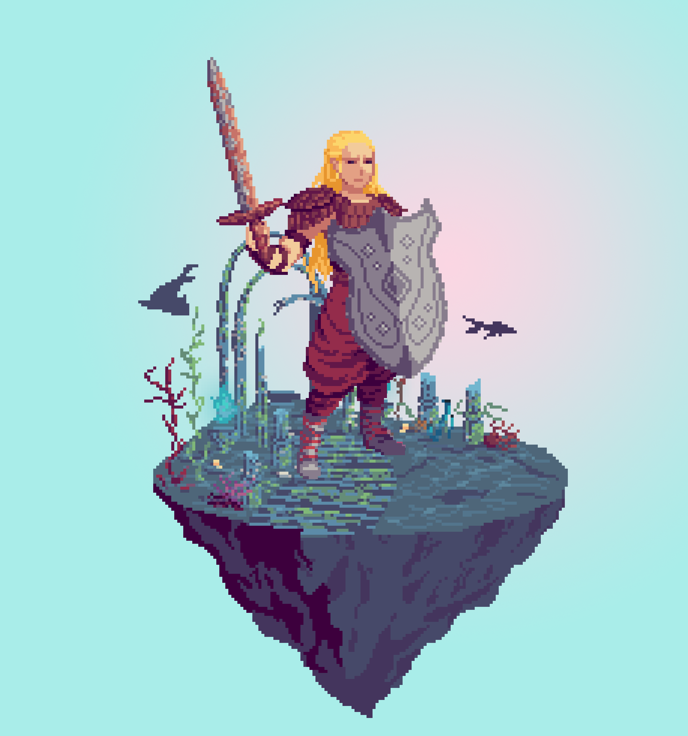 Sanddune Human Gladiator Fighter Acolyte of The Temple